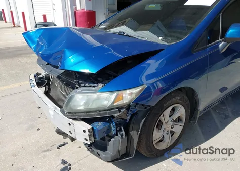 2013 Honda Civic Lx из США, поврежденный, VIN 19XFB2F57DE100077